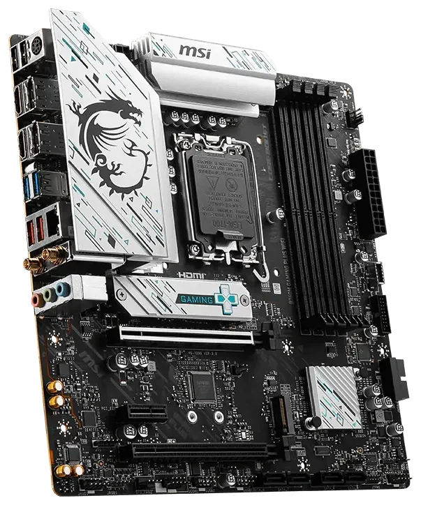 Радиаторы платы MSI B760M GAMING PLUS WIFI