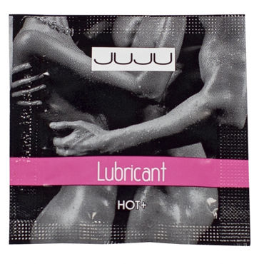 Лубрикант Возбуждающий, JuJu Lubricant Hot+ , саше 3мл.
