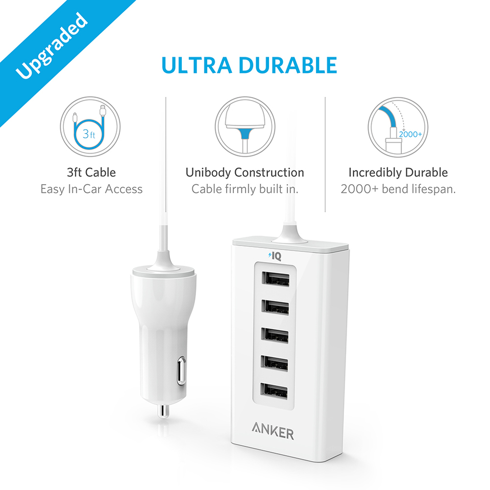 Anker PowerDrive 5xUSB 10A