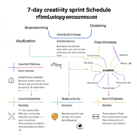 <img src="7-day-creativity-challenge.jpg" alt="7 day creativity sprint schedule and exercises">