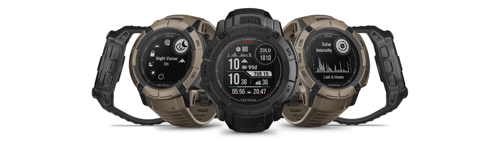 Garmin Instinct 2X Solar Tactical Edition Black: Тактические функции для работы в поле