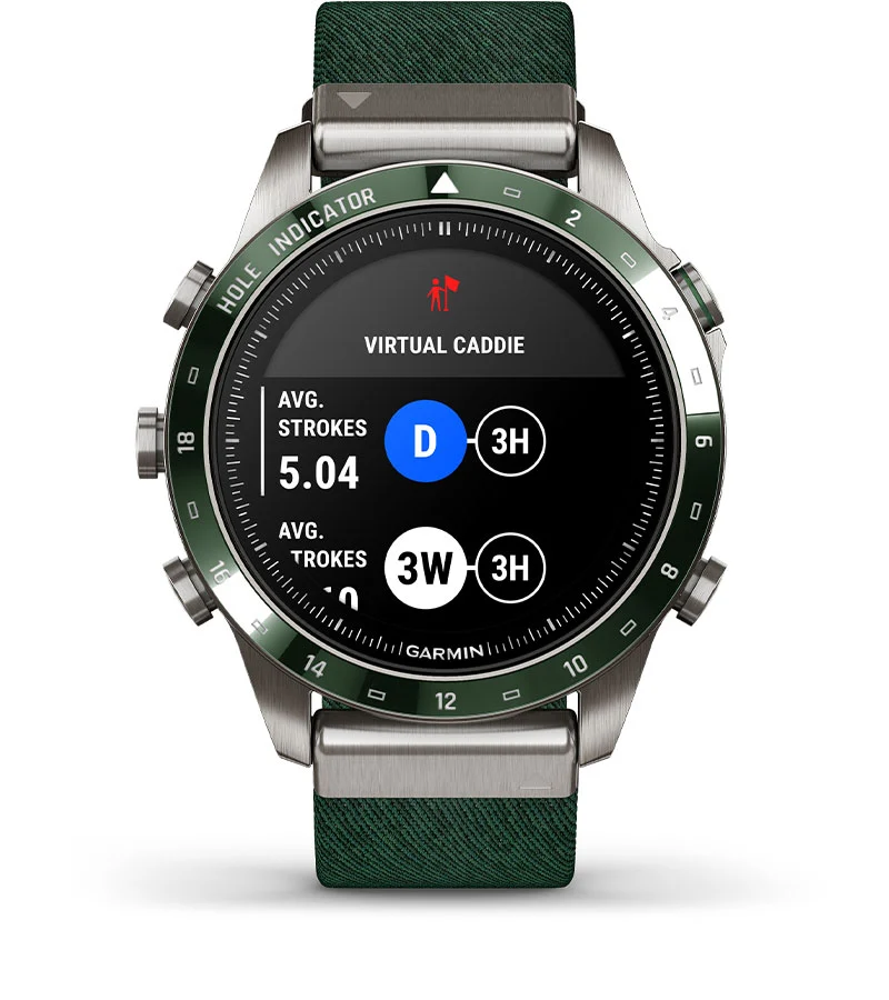 Garmin MARQ Golfer Gen 2 — Виртуальный кэдди