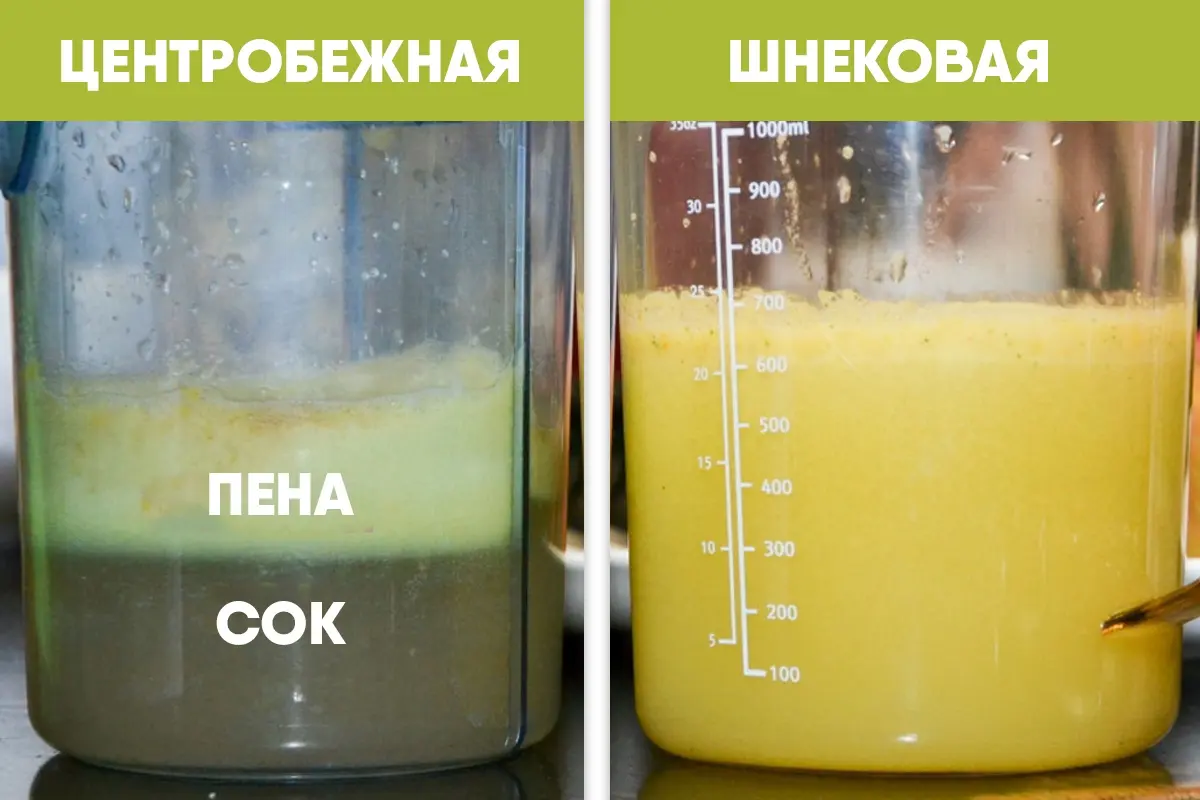 как и чем отличаются шнековые соковыжималки от центробежных Центробежная соковыжималка и шнековая соковыжималка