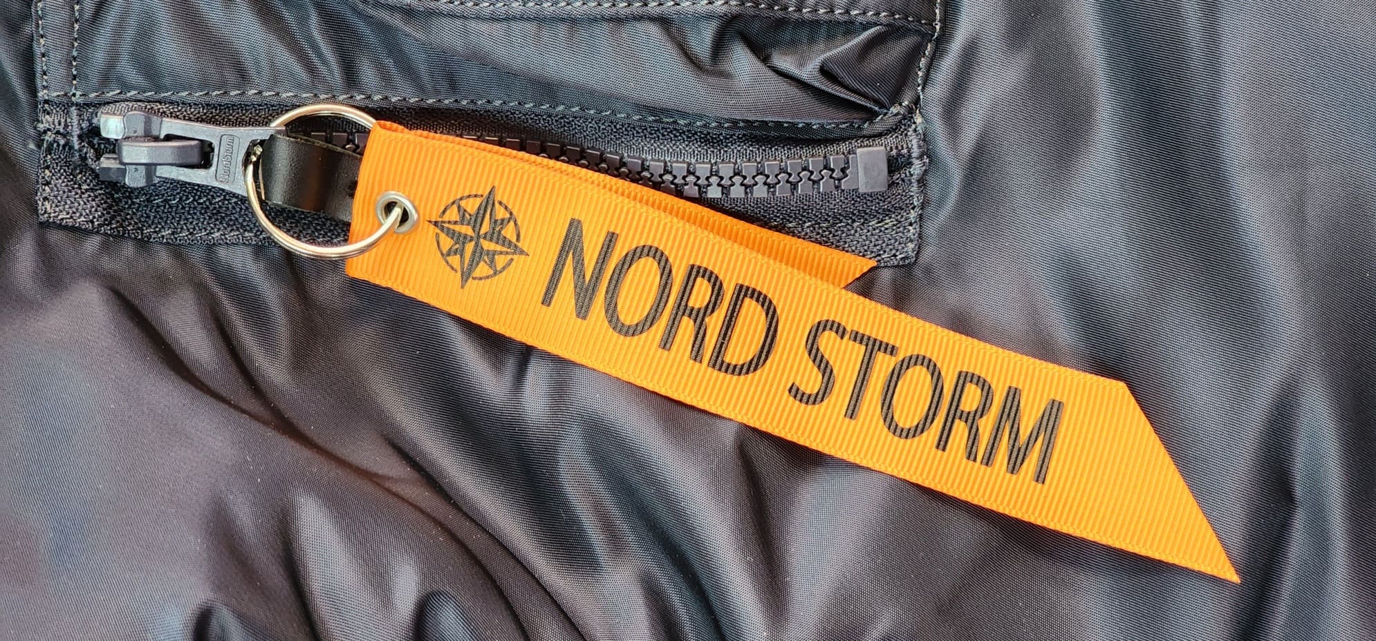 Брелок на молнии аляски Фирменный брелок на молнии кармана аляски Nord Storm