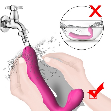 Безремневой G-spot Strapon HWOK, не погружать в воду