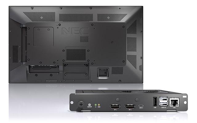 Компания NEC Display Solutions представляет новые встраиваемые ПК для рекламно-информационных вывесок