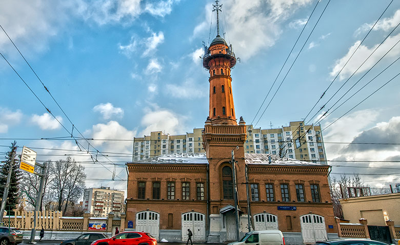 Пожарная каланча в Сокольниках