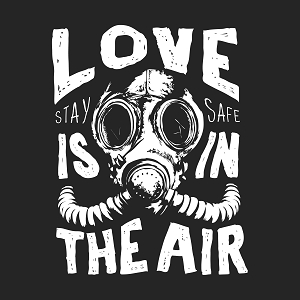 Принт Love is in the air