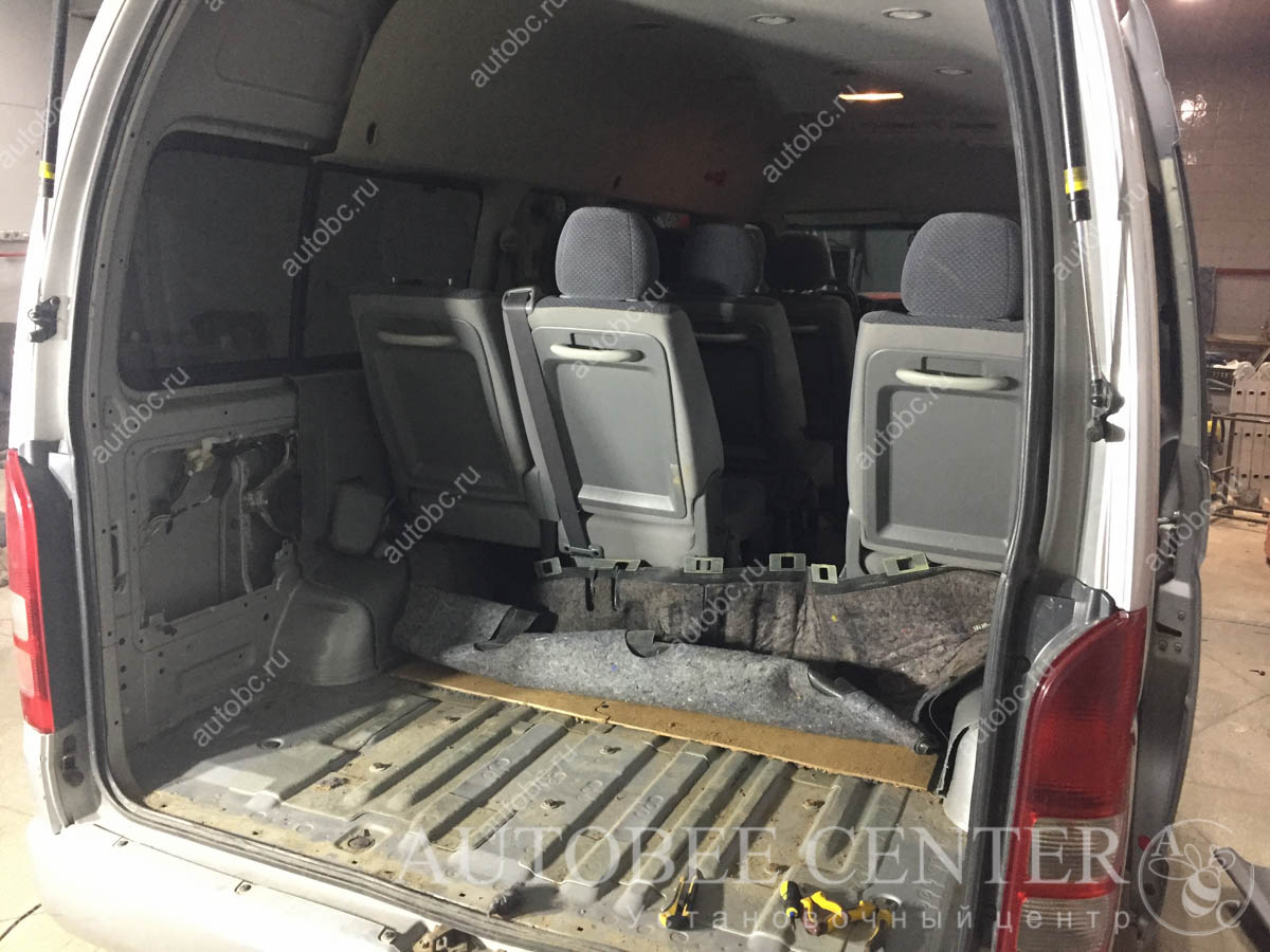 Toyota HiAce (переоборудование из категории D в B)