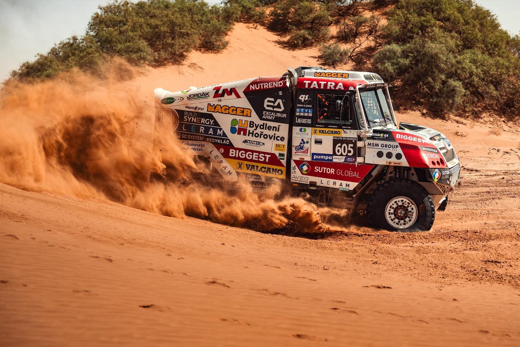 Грузовик Tatra команды Buggyra ZM Racing на «Дакаре»