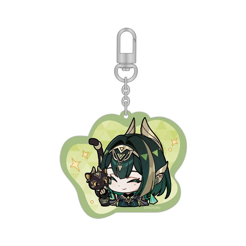 Брелок Акриловый Genshin Impact Chibi Emoticon Series Нефер