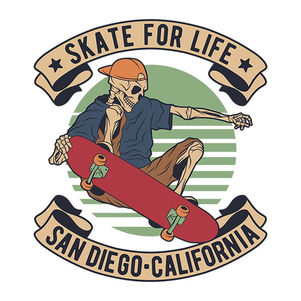 принт Skate for life принт Skate for life