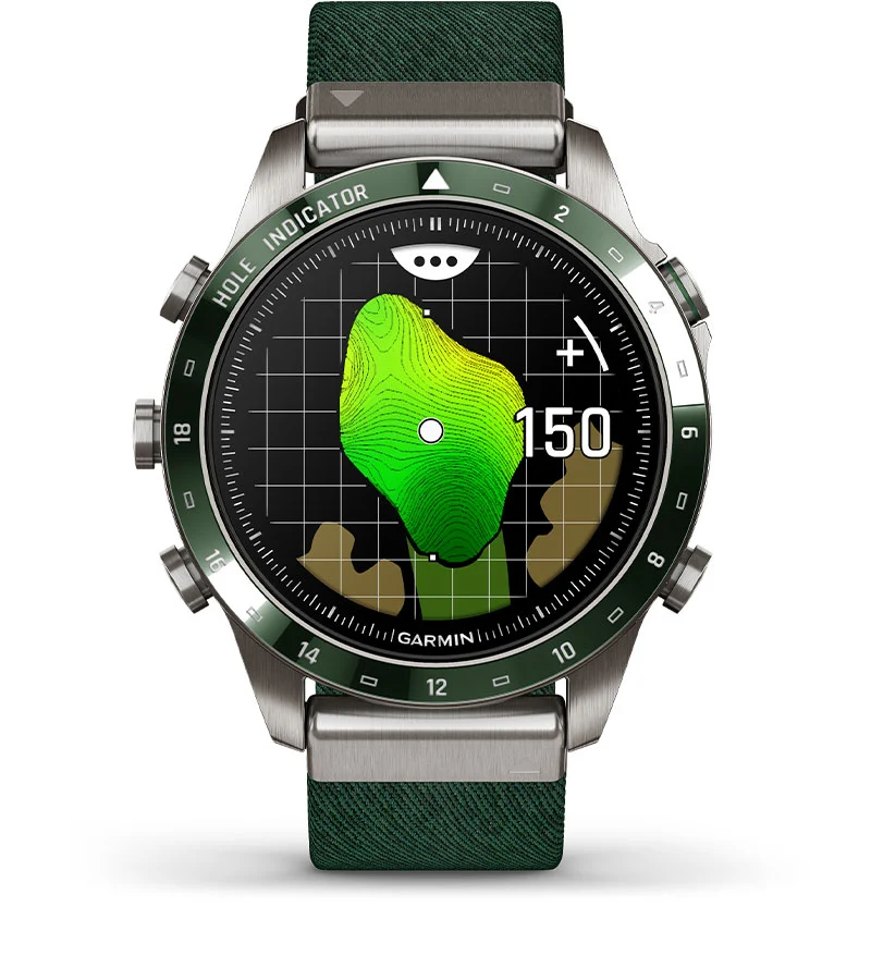 Garmin MARQ Golfer Gen 2 — Контуры грина