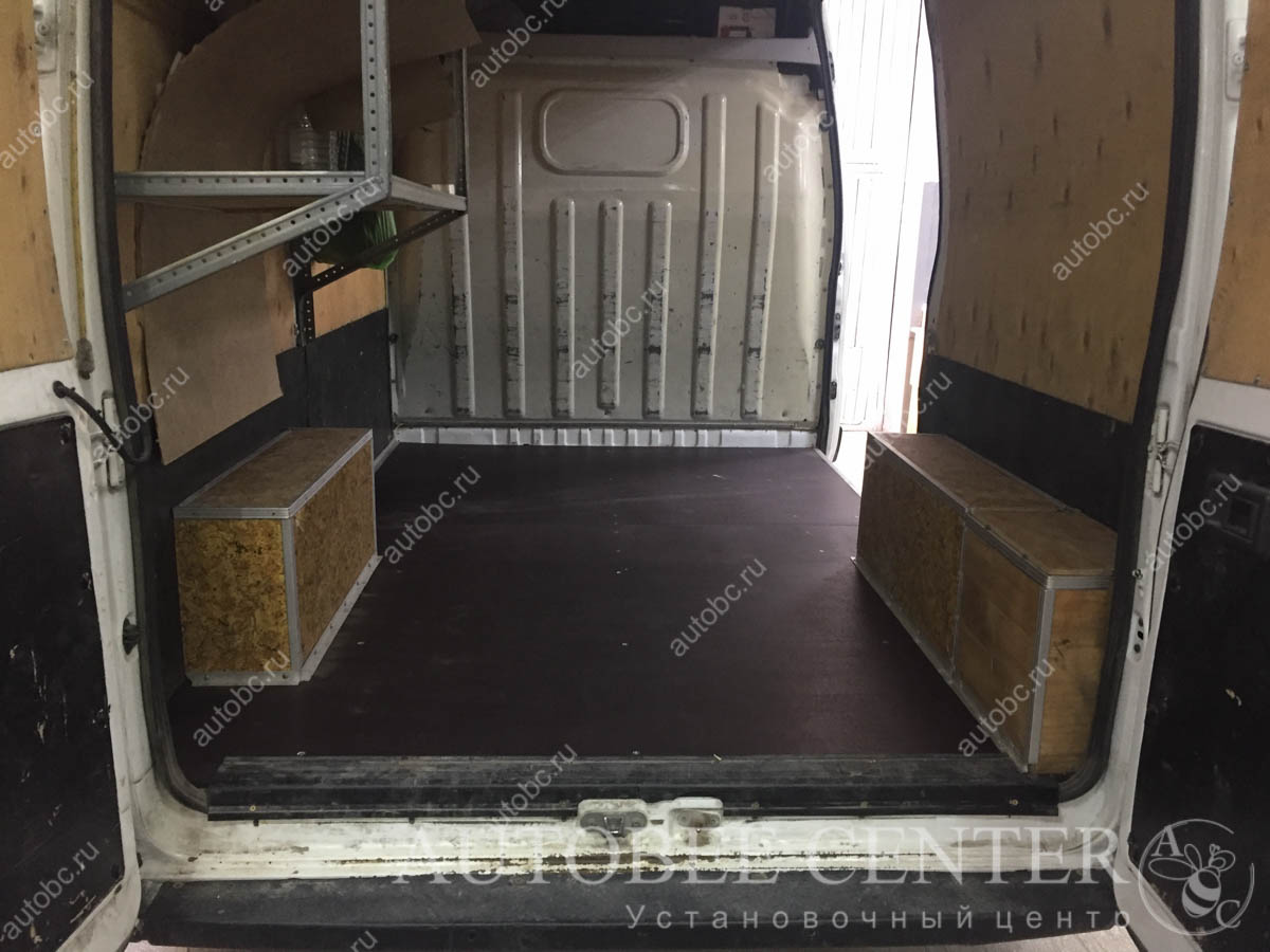 Fiat Ducato L2H2 (замена пола на ламинированный)
