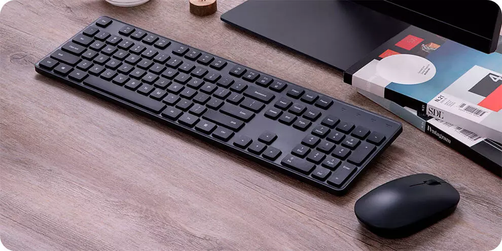 Клавиатура и мышь беспроводные Xiaomi Wireless Keyboard and Mouse Combo (WXJS01YM)-описание-6 Plug and Play