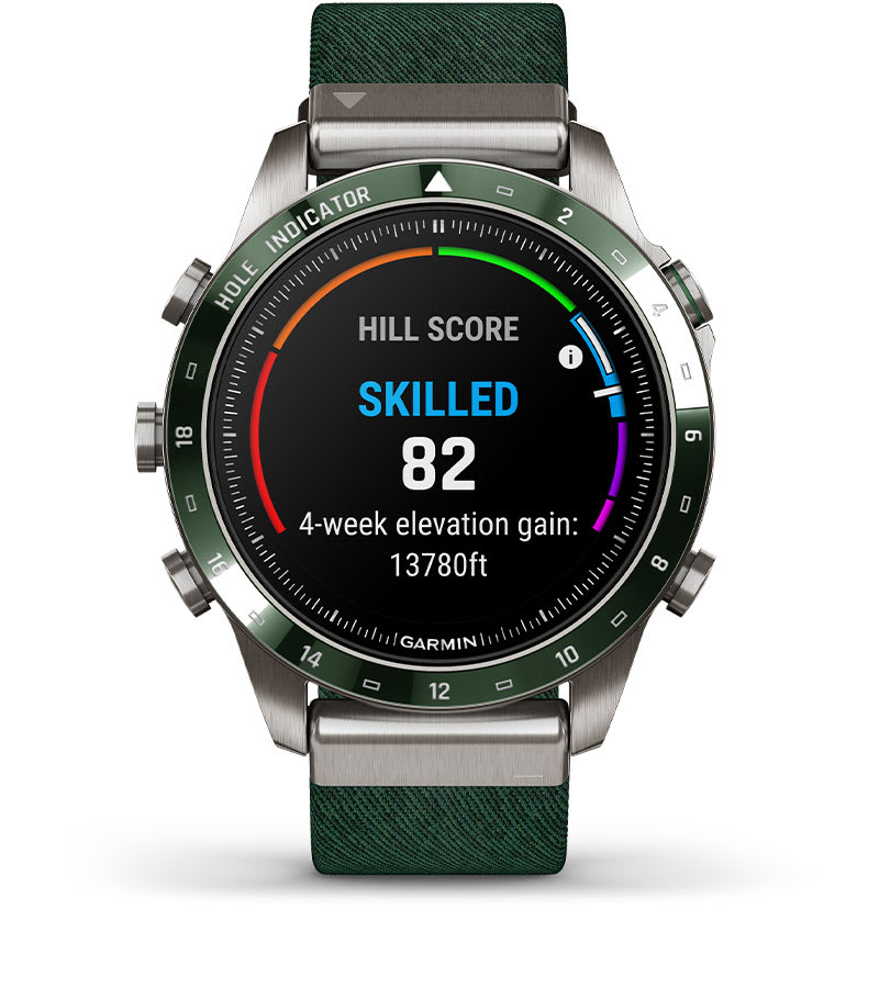 Garmin MARQ Golfer Gen 2 — Показатель бега в подъём