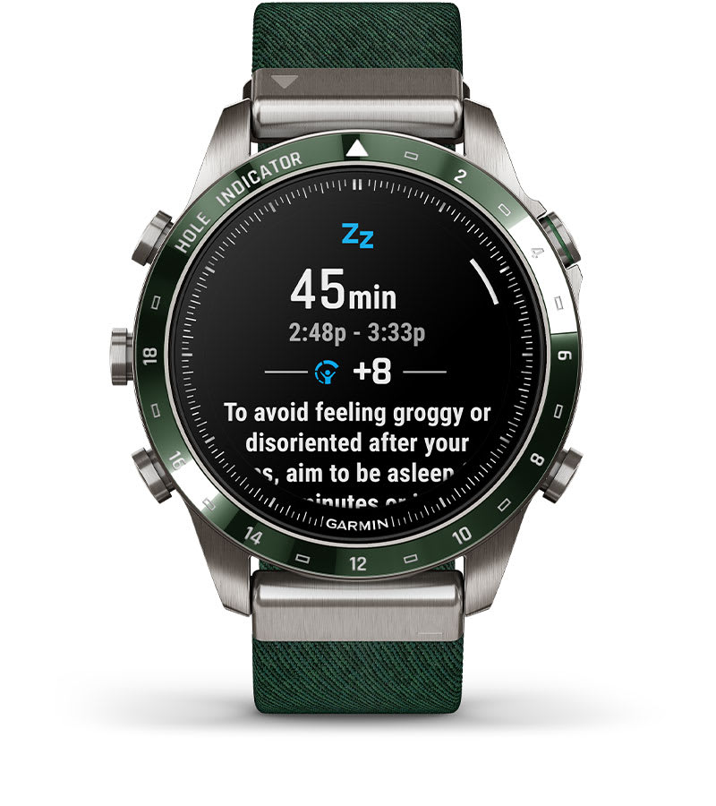 Garmin MARQ Golfer Gen 2 — Определение дневного сна