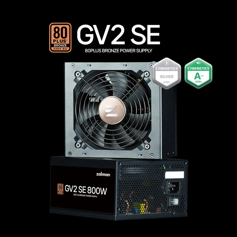 Блок питания Zalman GV2SE: сертификаты Cybenetics
