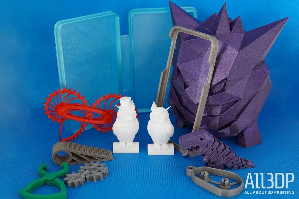 Тестовые распечатки Mega X &ndash; PLA, PETG, TPU