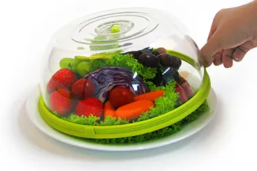 Снятие вакуумного колпака Say Fresh Gwell с продуктов