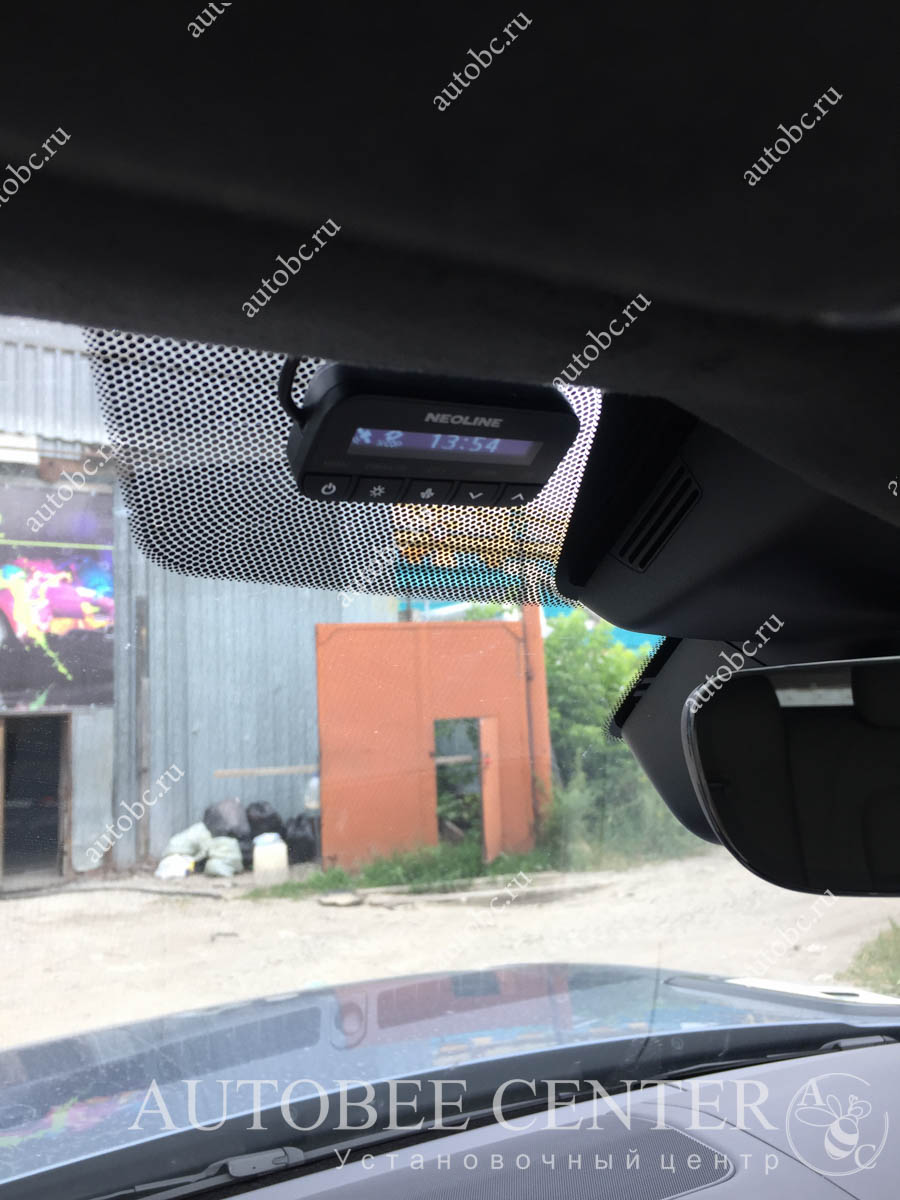 Range Rover Sport (установка разнесенного радар детектора)