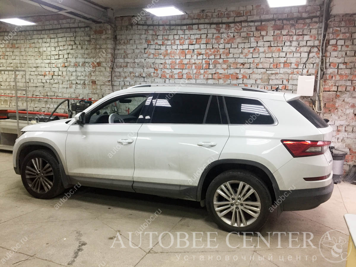 Skoda Kodiaq (установка разнесенного радар детектора)