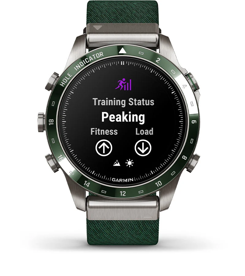 Garmin MARQ Golfer Gen 2 — Статус тренировки