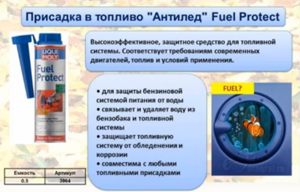 Fuel Protect Удалитель воды из топлива