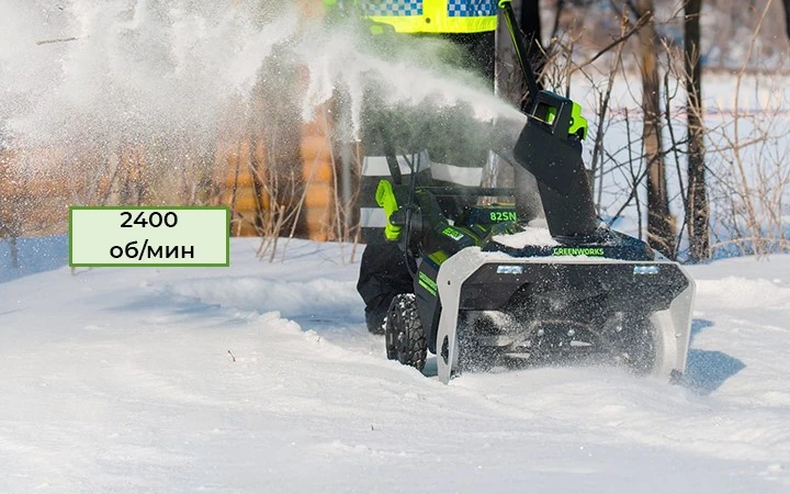 Высокая скорость вращения шнека