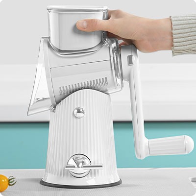 Многофункциональная барабанная овощерезка Xiaomi Jingchu (5 насадок) A550