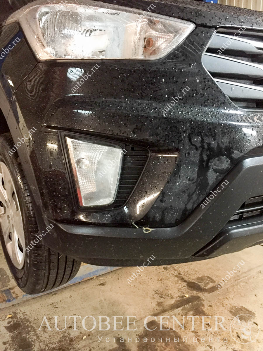 Hyundai Creta (установка  тюнинг туманок)