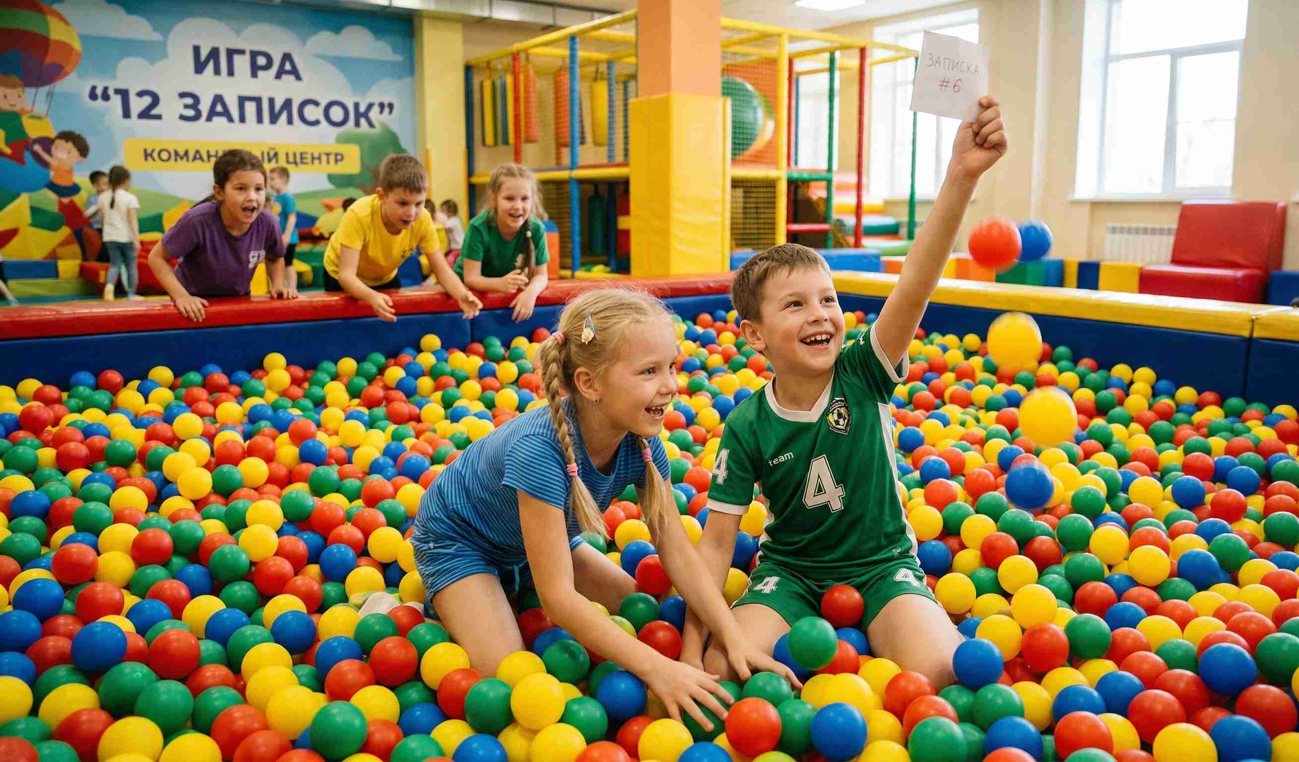 Игра &laquo;12 записок&raquo; &mdash; командное приключение