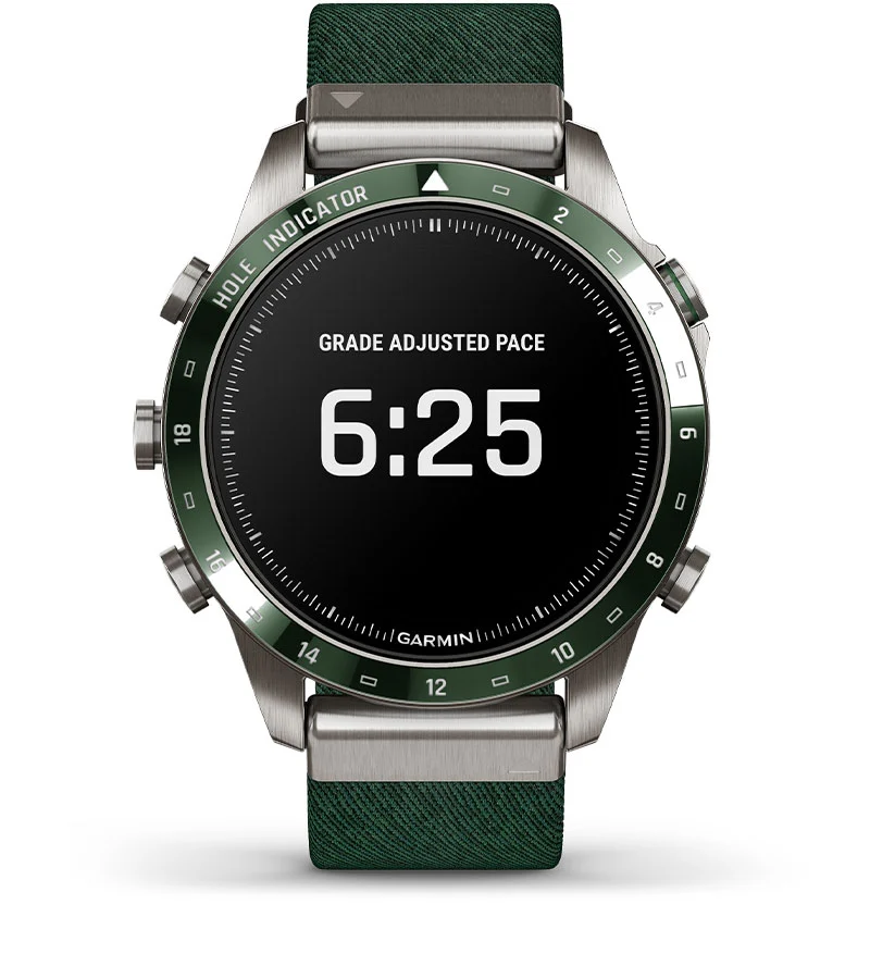 Garmin MARQ Golfer Gen 2 — Темп с учётом уклона