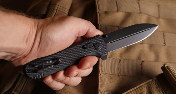 Клинок ножа SOG Pentagon Mk3-Blackout