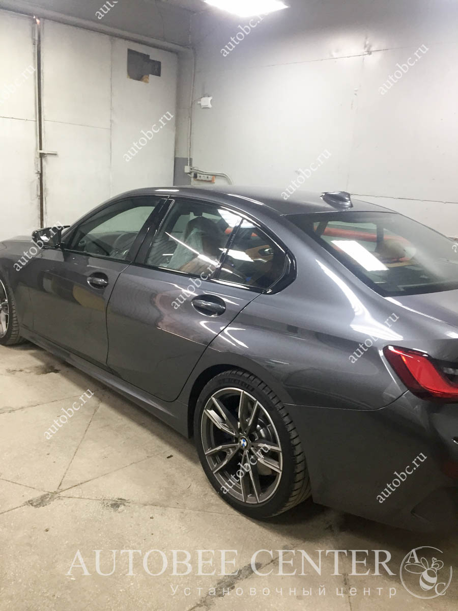 BMW 3 серии (установка видерегистратора радара)