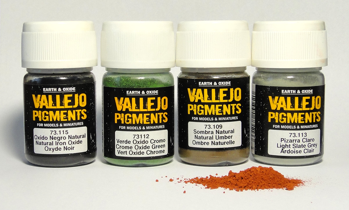 Пигменты Vallejo