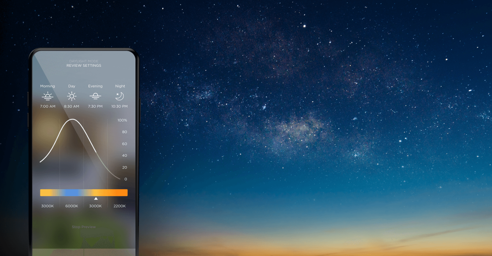 Savant Dailight Mode - режим контроля освещенности