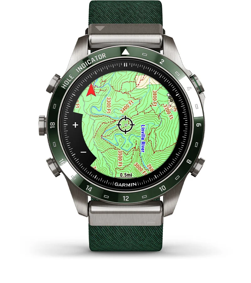 Garmin MARQ Golfer Gen 2 — Топографические карты