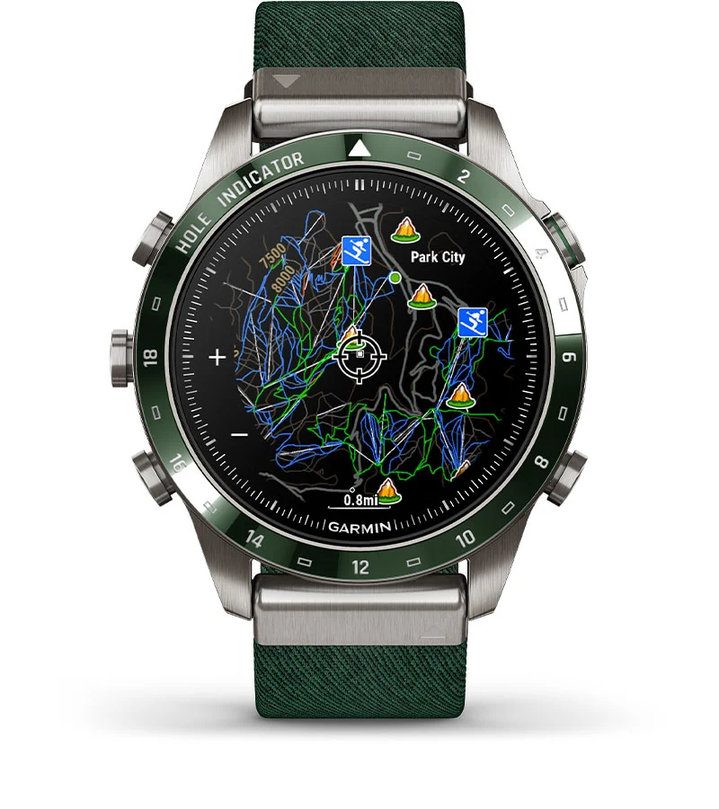 Garmin MARQ Golfer Gen 2 — Карты горнолыжных курортов