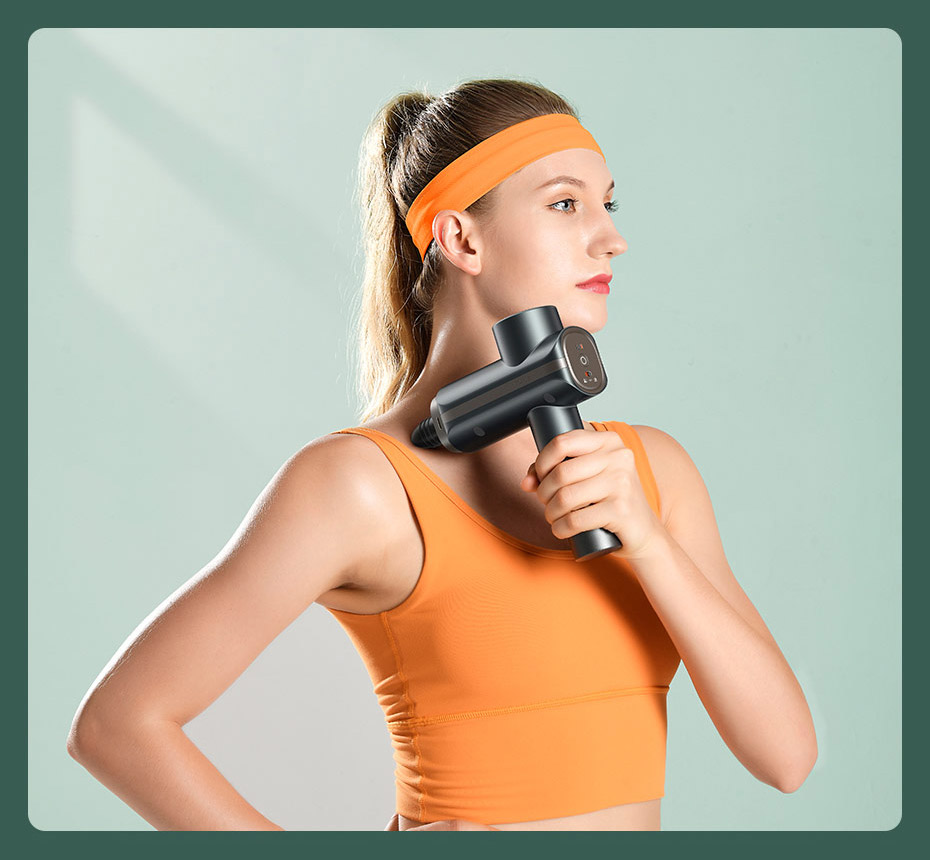 Перкуссионный массажёр Baseus Booster Dual Mode Massage Gun
