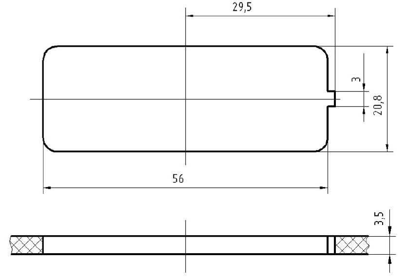 Место установки переключателя стеклоподъемника АВАР 921.3709