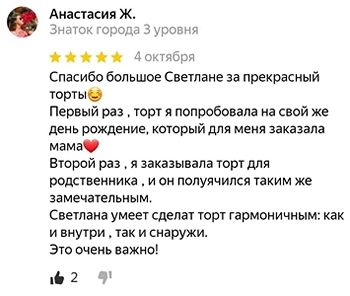 Анастасия Ж Отзыв Кондитерская Сладкие Козырьки Sweet Visors Светланы Дегтеревой Анастасия Ж Отзыв Кондитерская Сладкие Козырьки Sweet Visors Светланы Дегтеревой.jpg