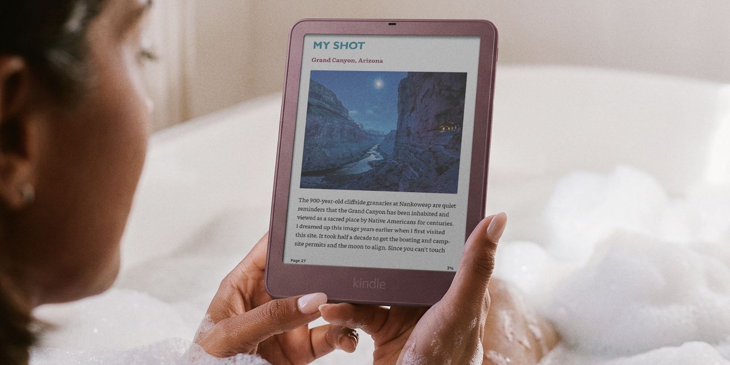 купить Электронная книга Amazon Kindle Colorsoft Signature Edition 2026 32Gb (без рекламы) Серый | Graphite купить Электронная книга Amazon Kindle Colorsoft Signature Edition 2026 32Gb (без рекламы) Серый | Graphite
