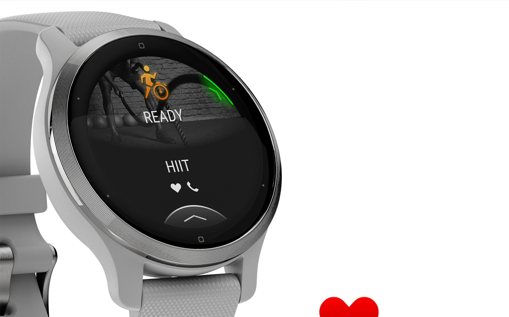 Компактный корпус Garmin Venu 2S