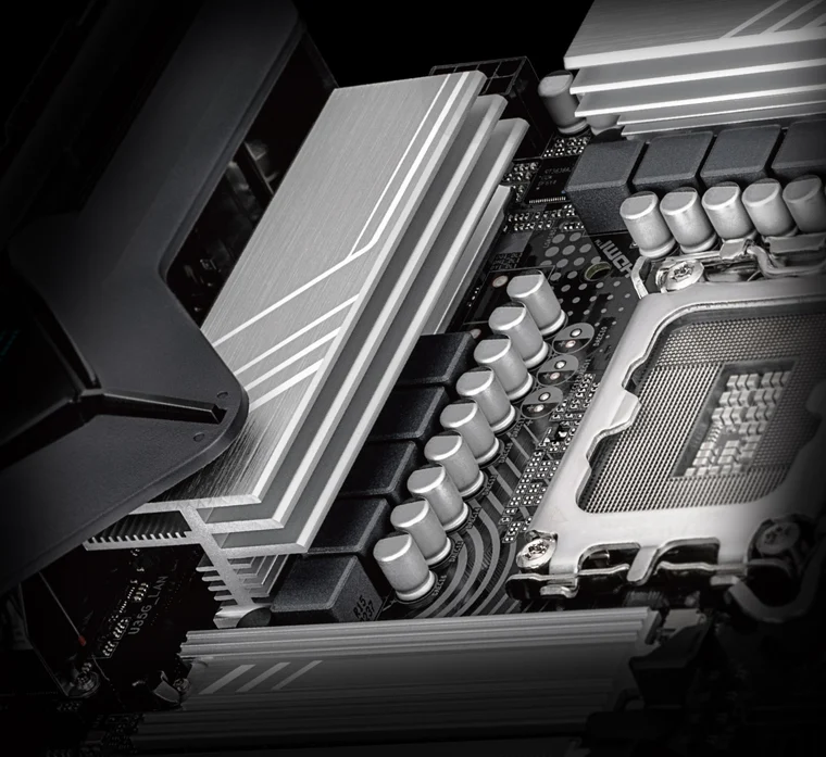Радиатор VRM платы GIGABYTE B860M EAGLE