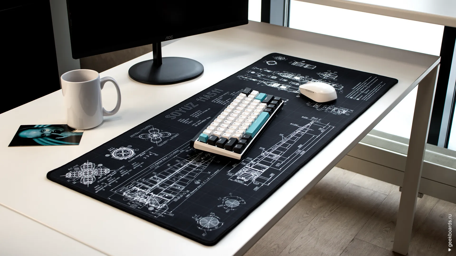 Коврик Geekboards «Союз» Коврик Geekboards «Союз»