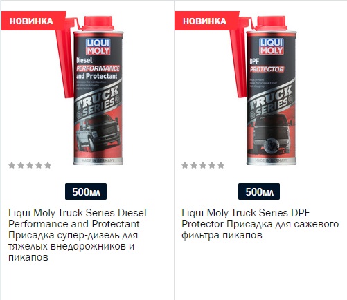 Присадки Liqui Moly в Moly Shop