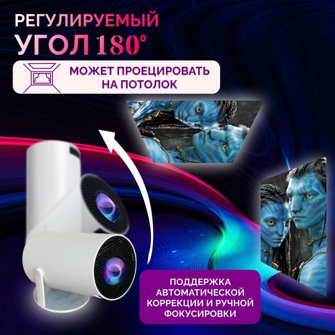 Проектор Xiaomi SEASE Projector-HY300