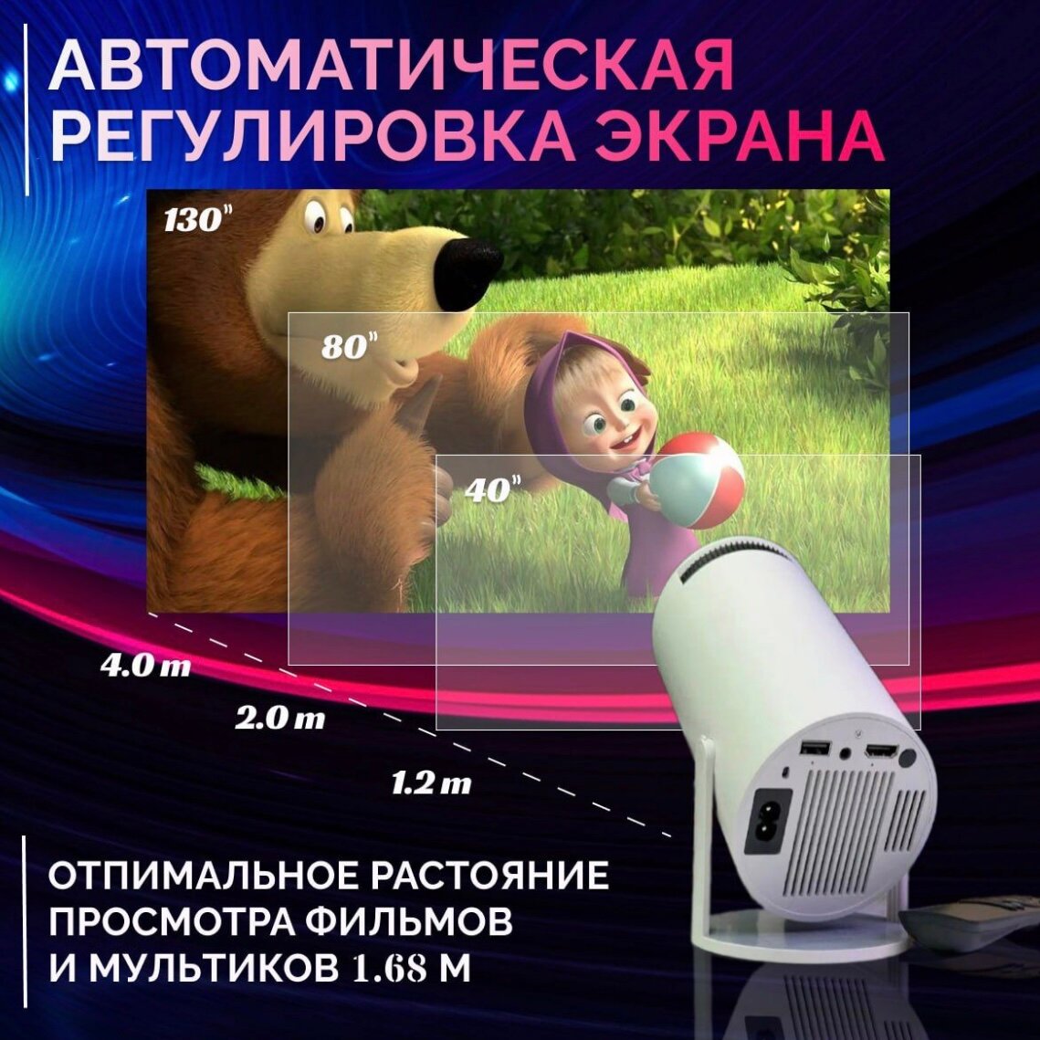 Проектор Xiaomi SEASE Projector-HY300