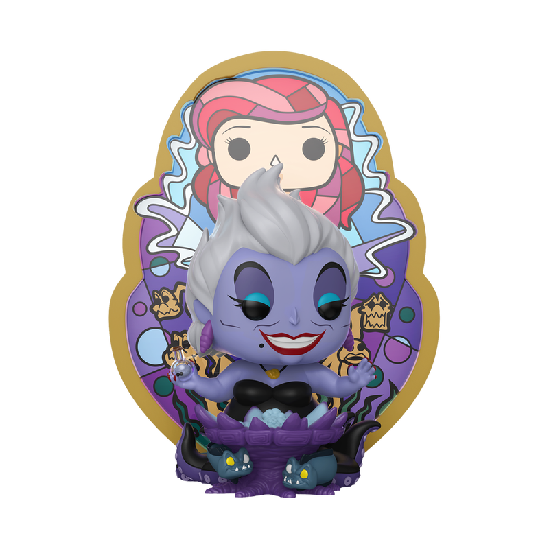 Funko POP! Урсула и витраж с Ариэль (Ursula, Ariel Stained Glass)